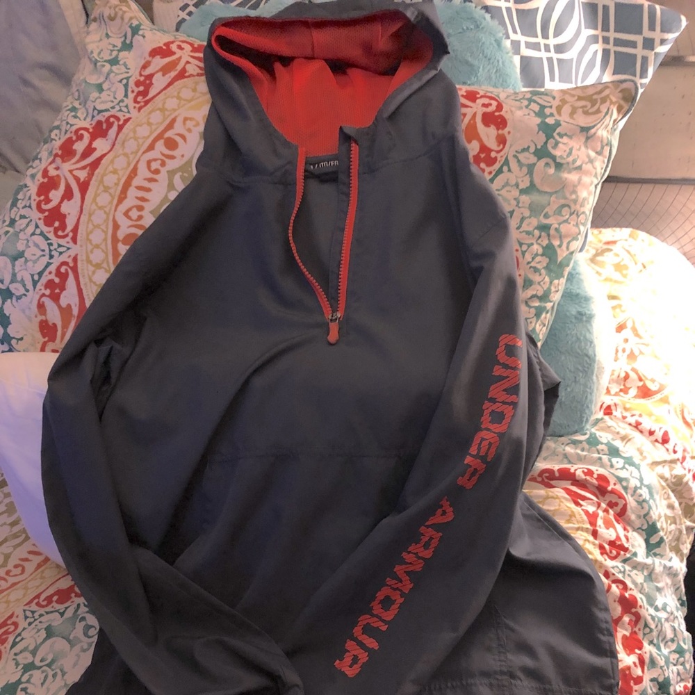 Big Boys Under Armour Qtr zip hoodie - Picture 1 of 3